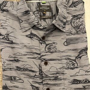 Quicksilver Men's Gray Shirt S/S